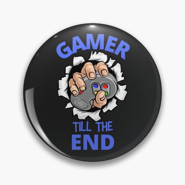 Item preview,  Gamer till the end - Gamer Quote designed and sold by BitsndPieces.