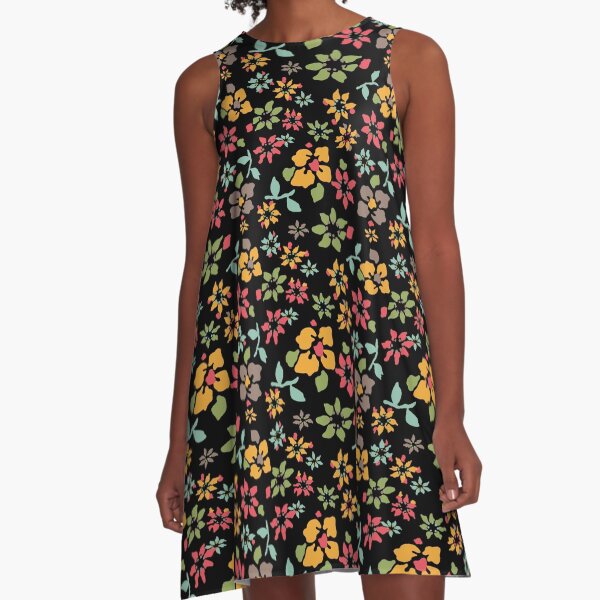 Vista previa del artículo con la obra «floral de medianoche», diseñado y vendido por Epitome Girl.