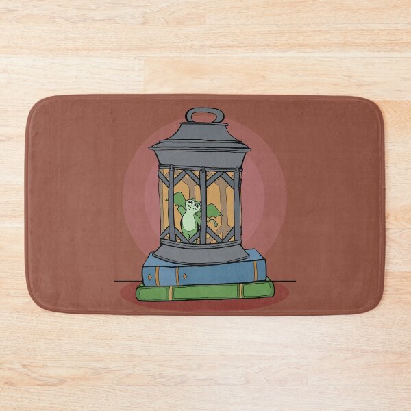 Item preview, Pet Dragon Living Inside an Old Fashioned Lantern designed and sold by Otter-Grotto.