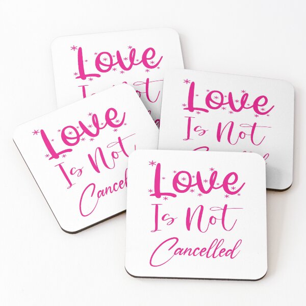 Item preview, Love is not cancelled designed and sold by MyliaHamor.
