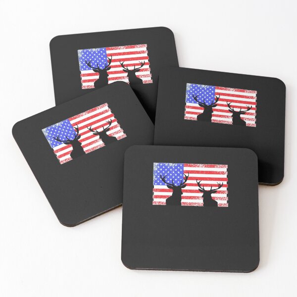 Item preview, American Deer Hunter- Deer Hunting Gift designed and sold by SharpThreadZ.