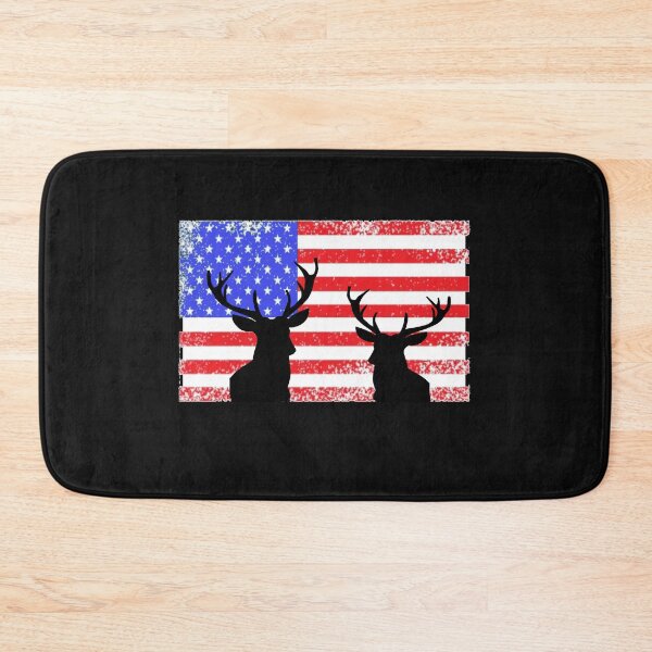 Item preview, American Deer Hunter- Deer Hunting Gift designed and sold by SharpThreadZ.