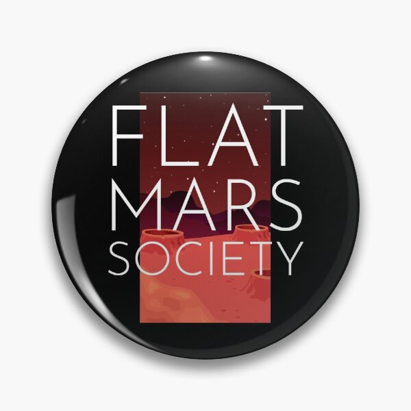 Item preview, FLAT MARS SOCIETY - Space Lovers Gifts designed and sold by yeknow.