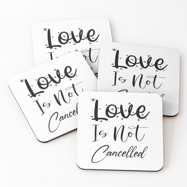 Item preview, Love is not cancelled designed and sold by MyliaHamor.