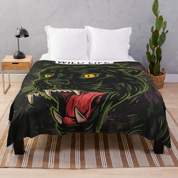 Item preview, Black Panther Wild Life (Jungle) designed and sold by ClothingJerown.