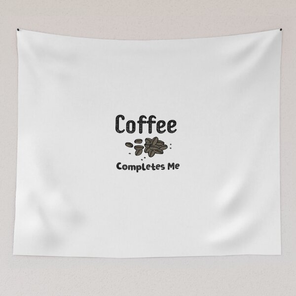 Item preview, Coffee Completes Me, Gift for her, Coffee lovers, coffee illustration Classic T-Shirt designed and sold by lhousshop.