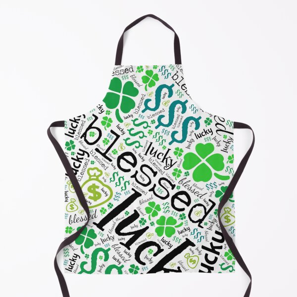 Artikelvorschau, Lucky Blessed Word Cloud Perfekt für St. Paddy's entworfen und verkauft von frankie5368.