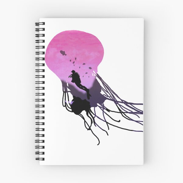 Item preview, Jellyfish silhouette  designed and sold by kikapup.