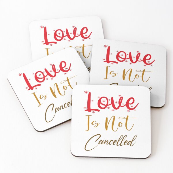 Item preview, Love is not cancelled designed and sold by MyliaHamor.
