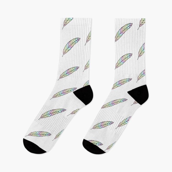 Item preview, Pastel Rainbow Feather Design designed and sold by Bemi7.