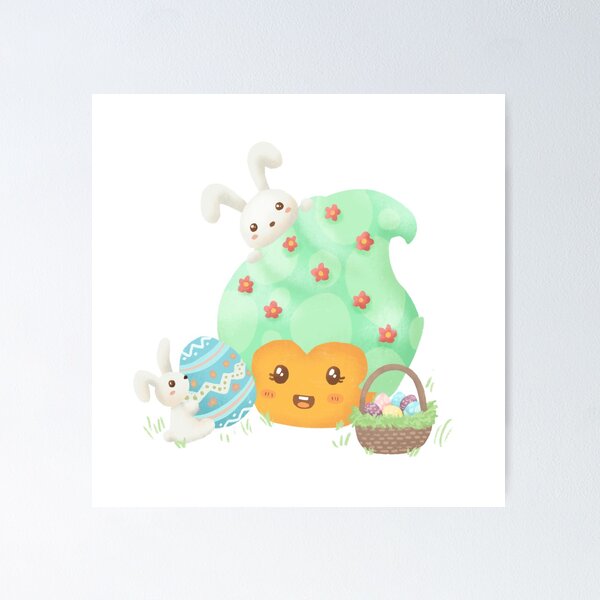Item preview, Greent Mint & Easter bunnies designed and sold by PastryPals.