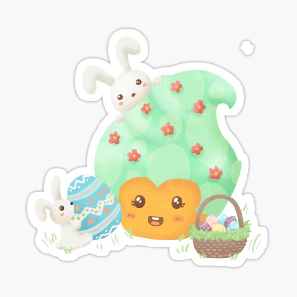 Item preview, Greent Mint & Easter bunnies designed and sold by PastryPals.