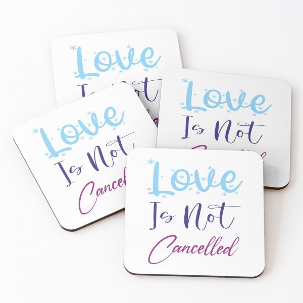Item preview, Love is not cancelled designed and sold by MyliaHamor.