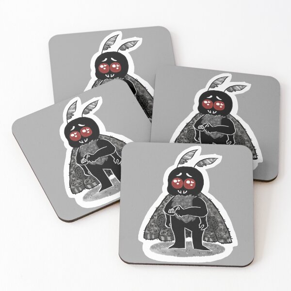 Artikelvorschau, Emotionale Unterstützung Mothman entworfen und verkauft von honeycombart.
