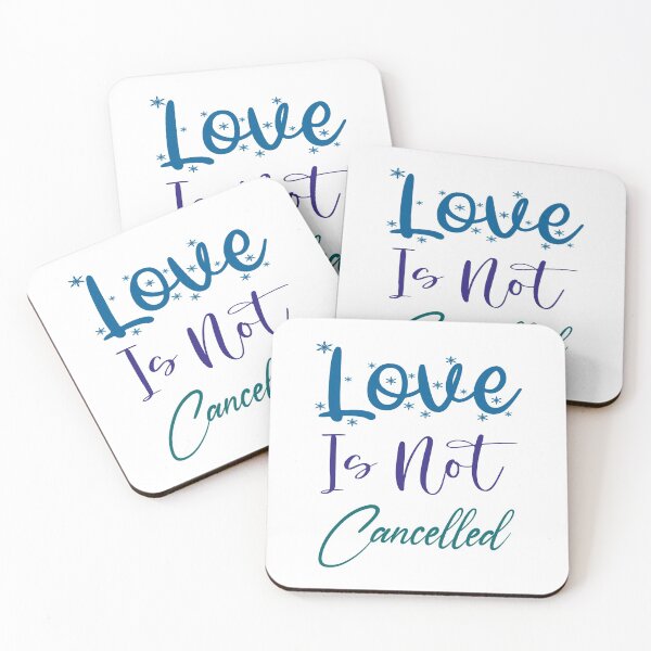 Item preview, Love is not cancelled designed and sold by MyliaHamor.