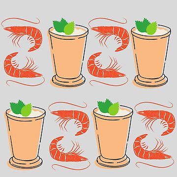 Artwork thumbnail, Seafood and Cocktail by Lacy Sciple