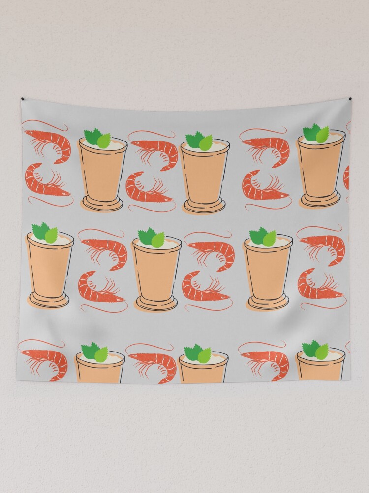 Thumbnail 2 of 3, Tapestry, Seafood and Cocktail designed and sold by lewilson.