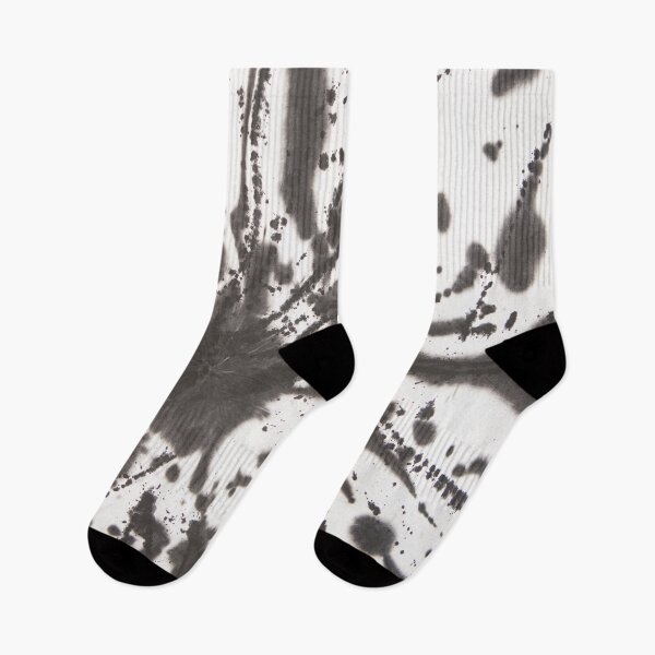 Item preview, Black and white paint texture Tie dye designed and sold by BlankaDesigns.