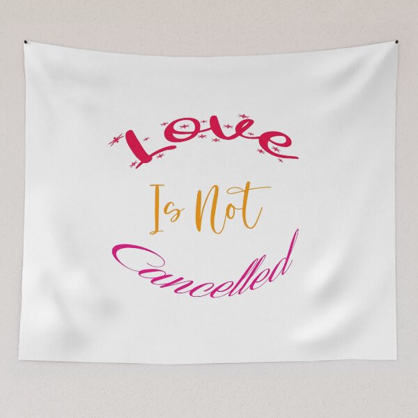 Item preview, Love is not cancelled designed and sold by MyliaHamor.
