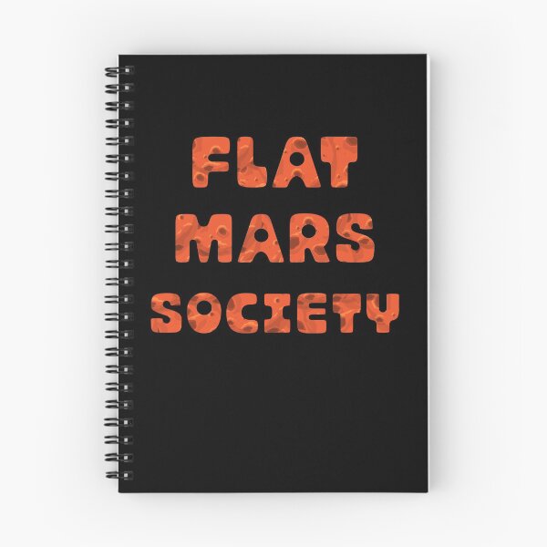 Item preview, FLAT MARS SOCIETY - Funny Parody Gifts designed and sold by yeknow.