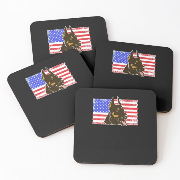Item preview, American Doberman- Doberman Lover Gift designed and sold by SharpThreadZ.