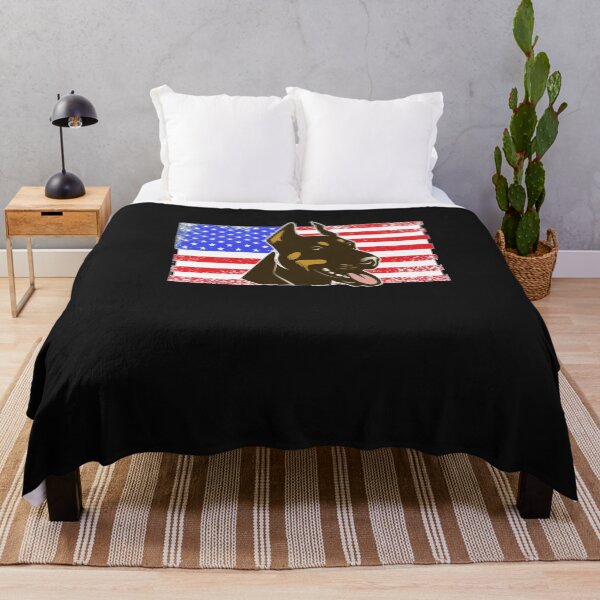 Item preview, American Doberman- Doberman Lover Gift designed and sold by SharpThreadZ.