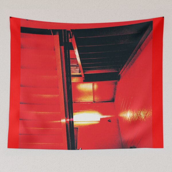 Item preview, red corridor designed and sold by rclsivcreative.