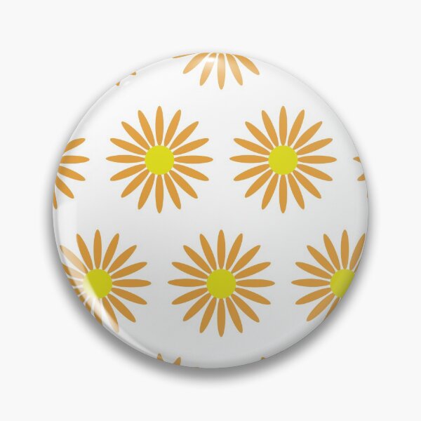Item preview, orange gerbera flowers simple seamless pattern. designed and sold by linagaiaart.