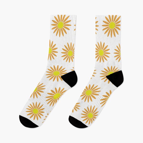 Item preview, orange gerbera flowers simple seamless pattern. designed and sold by linagaiaart.