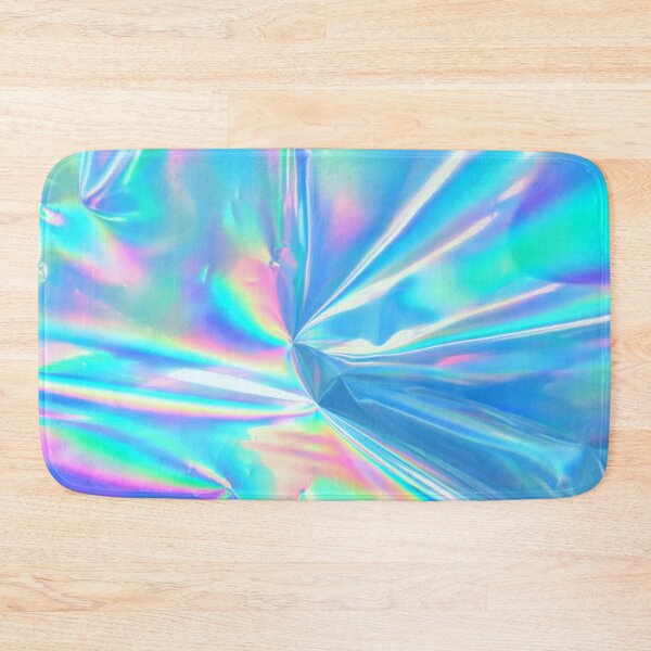 Item preview, Blue and white hologram texture designed and sold by BlankaDesigns.