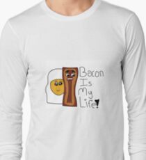 Bacon Is My Life! Long Sleeve T-Shirt
