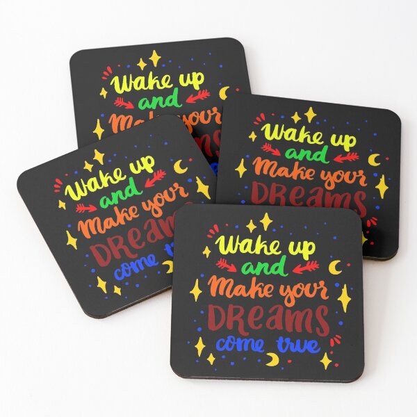 Item preview, Make Your Dreams Real, Wake Up And Make Your Dreams Come True designed and sold by HINDAM4U.