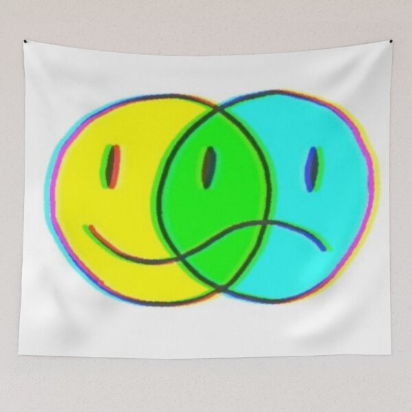 Item preview, Glitch Smiley Sad Face designed and sold by Ariel DeBeer.