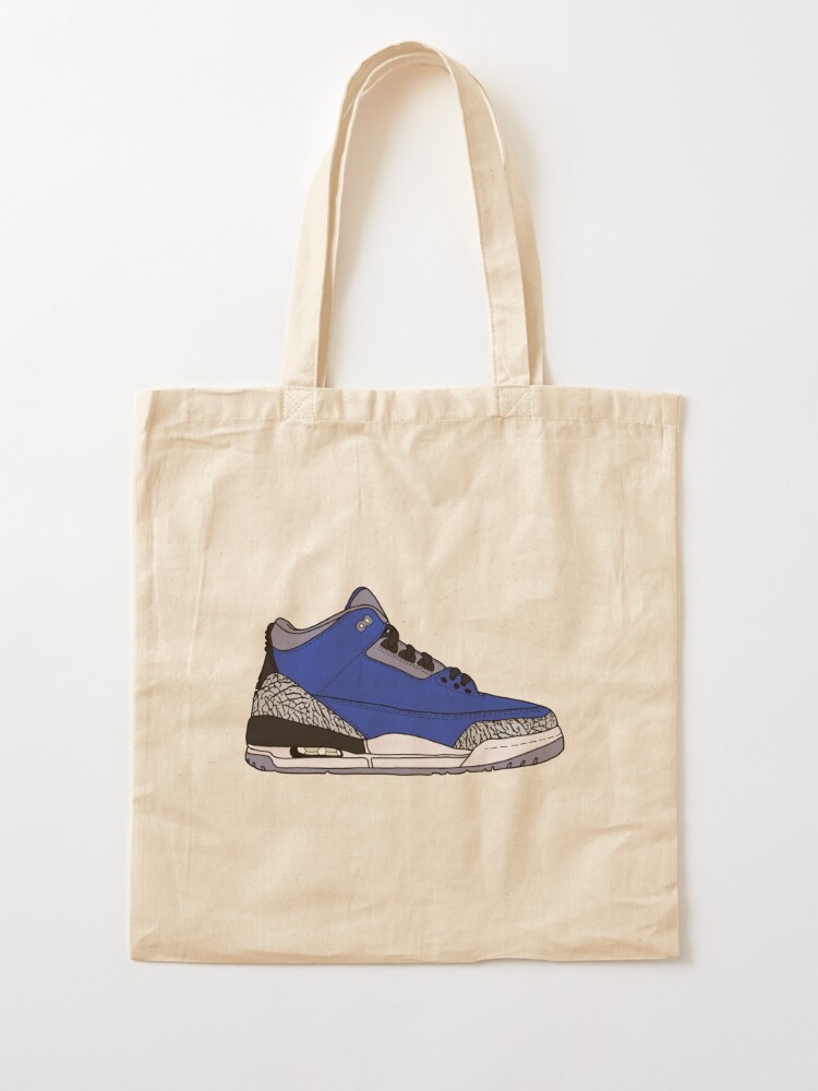Air Jordan III (3) “Varsity Blue” Tote Bag for Sale by VOID