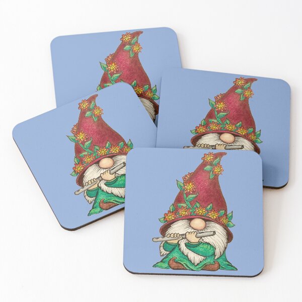 Item preview, Gnome playing the Flute designed and sold by SarahCD13.