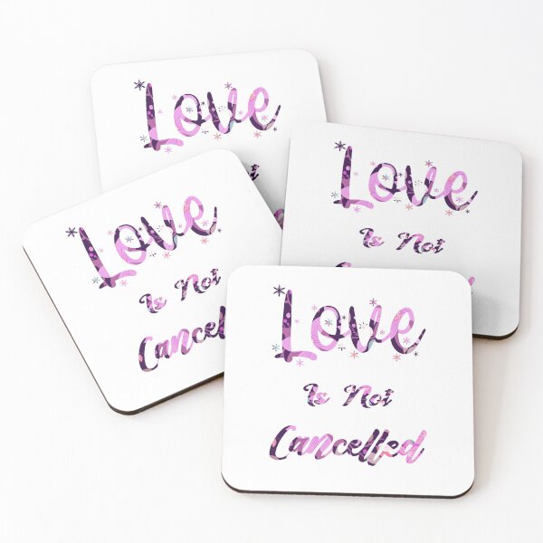 Item preview, Love is not cancelled designed and sold by MyliaHamor.