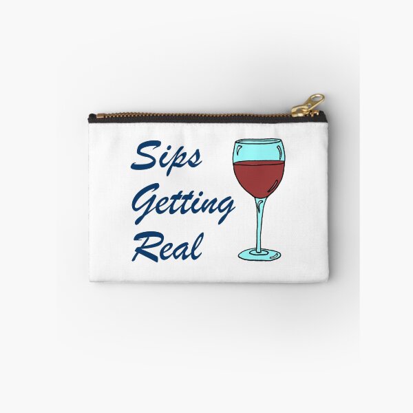 Item preview, Sips Getting Real Wine Lover designed and sold by jaycartoonist.