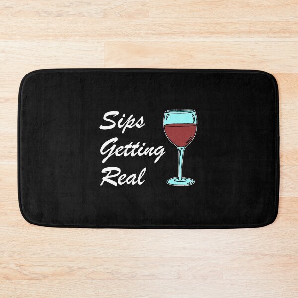 Item preview, Sips Getting Real Wine Lover designed and sold by jaycartoonist.