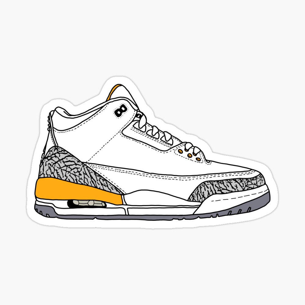 cartoon jordan 3
