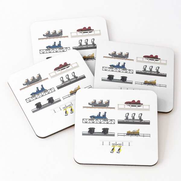 Item preview, Heide Park Coaster Cars designed and sold by CoasterMerch.