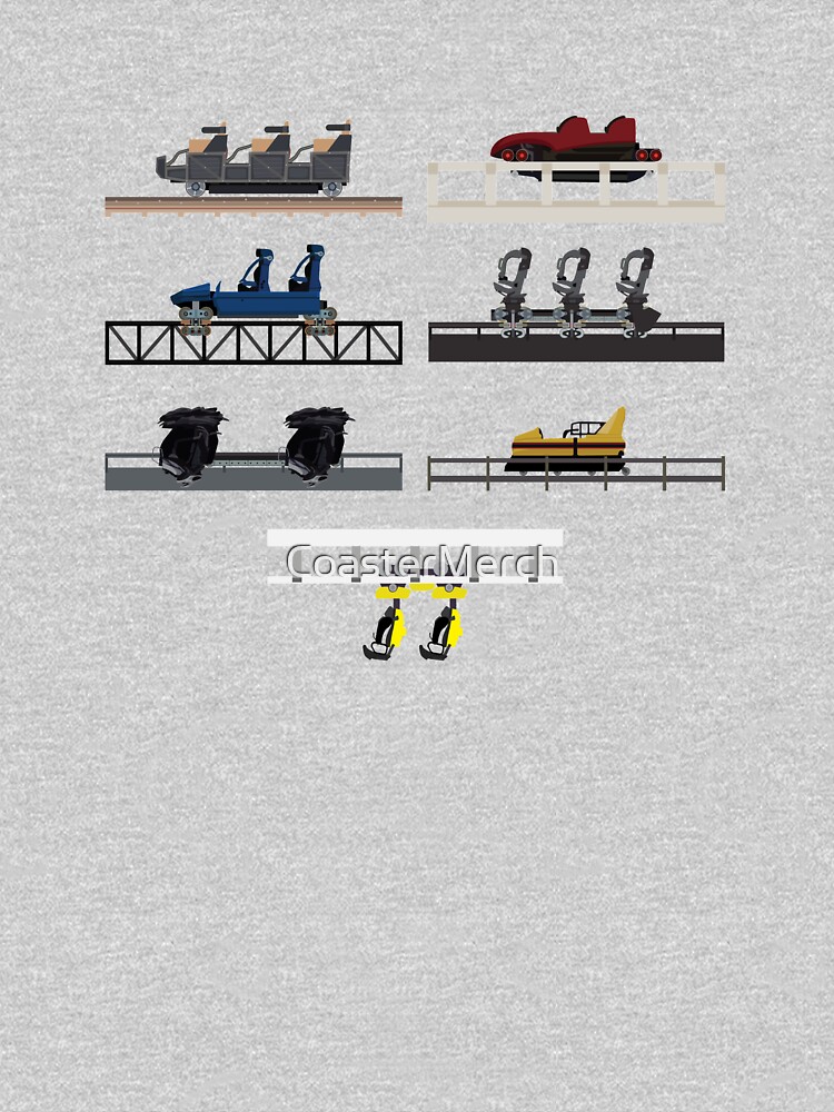 Heide Park Coaster Cars by CoasterMerch