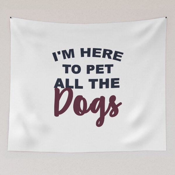 Item preview, Dogs For Everyone - I'm Here To Pet All The Dogs designed and sold by max48.