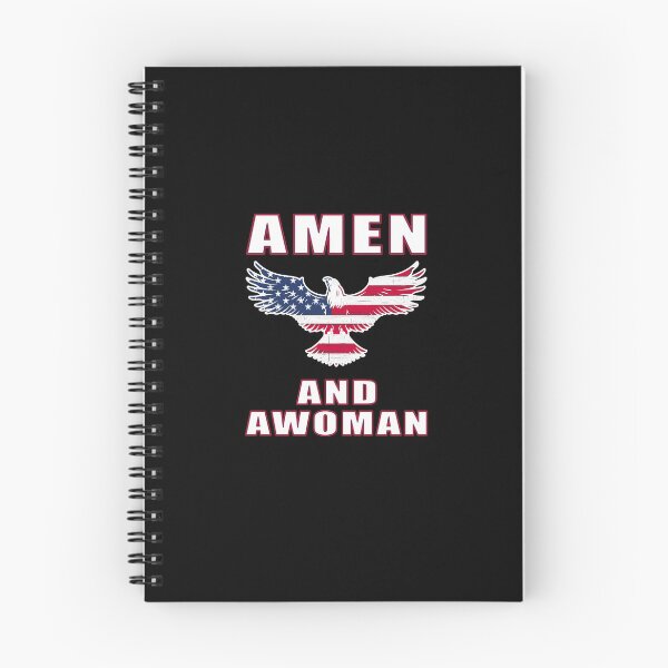 Item preview, Amen and Awoman Gender equality Praying at Congress Prayer White designed and sold by Camelot71.