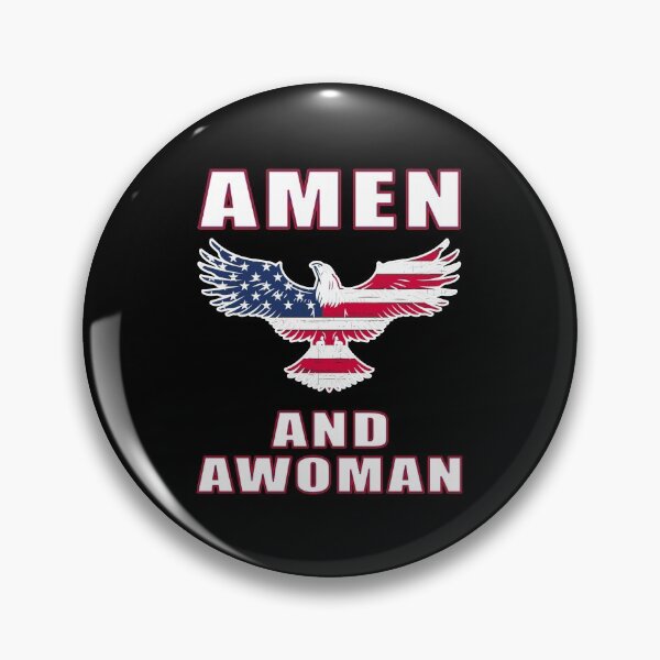 Item preview, Amen and Awoman Gender equality Praying at Congress Prayer White designed and sold by Camelot71.