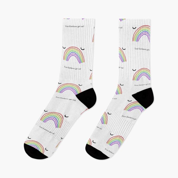 Item preview, Even rainbows get sad designed and sold by PopcornpunkART.