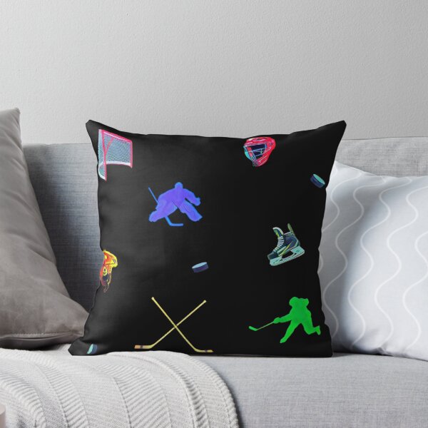 Item preview, Hockey Pattern ( Hockey sticks - Puck - Skates - Net - Helmet - goalie - shot ) designed and sold by Dude  Stuff.