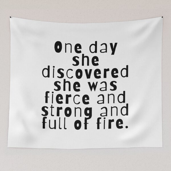 Item preview, Fierce and full of fire  designed and sold by TeeKid.