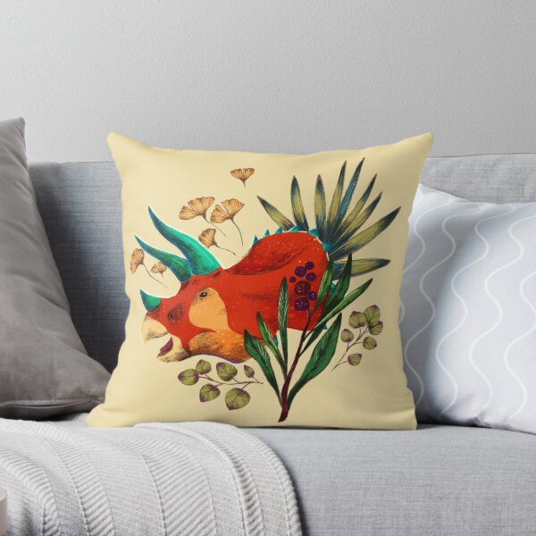Triceratops is the best dino Coussin