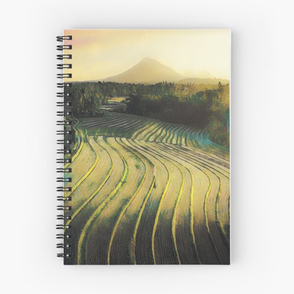 Item preview, Rice fields designed and sold by AnnaAndVibes.