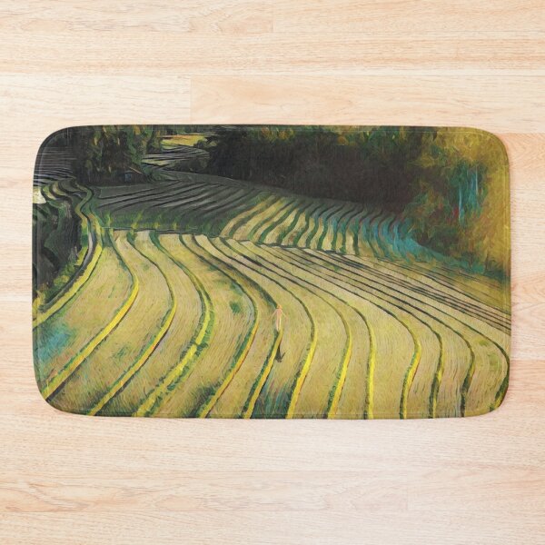 Item preview, Rice fields designed and sold by AnnaAndVibes.